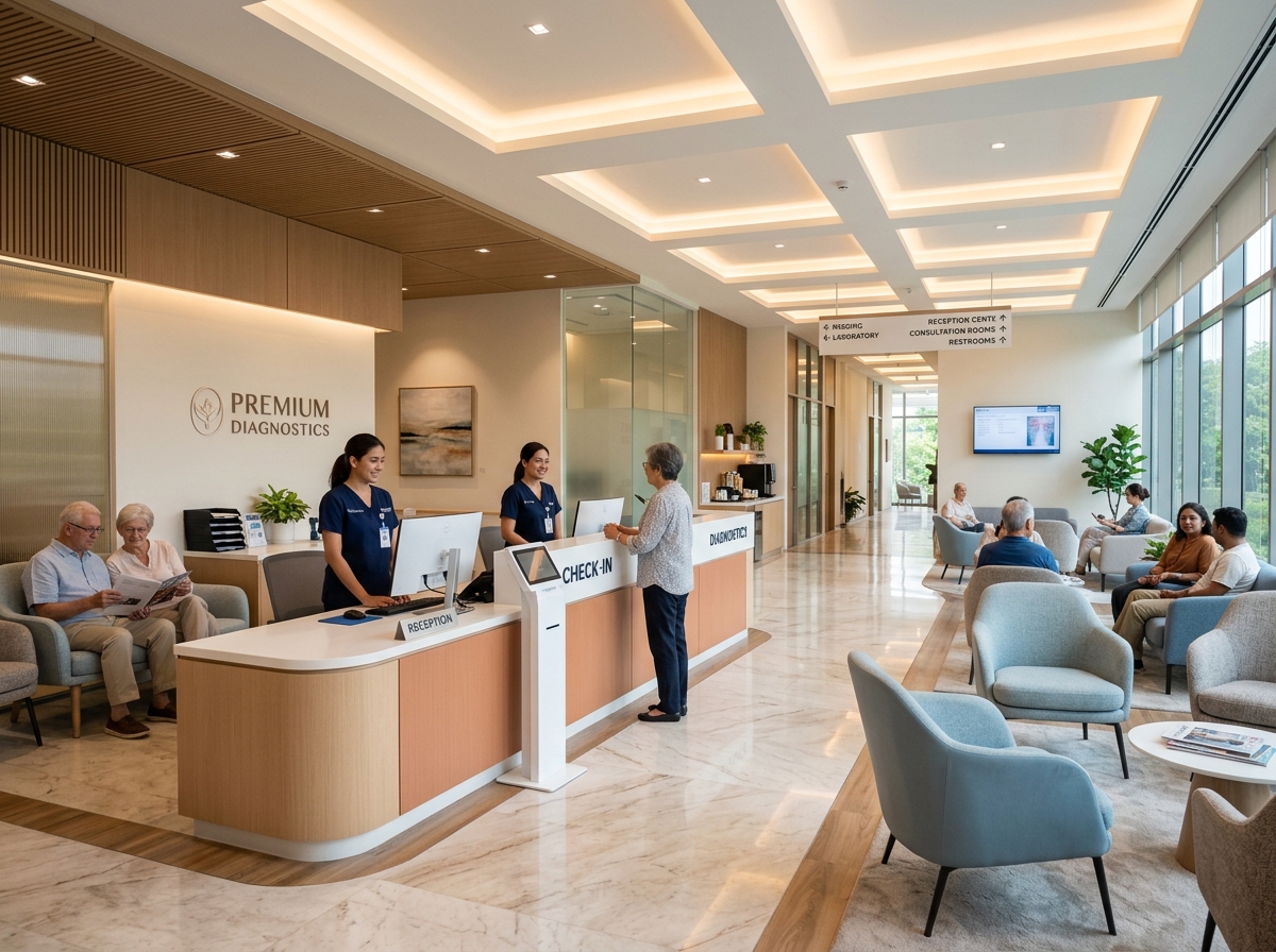 Diagnostic Facility & Patient Care Lounge