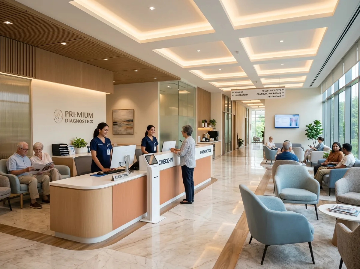 CSA Medical Centre Entrance & Reception Desk
