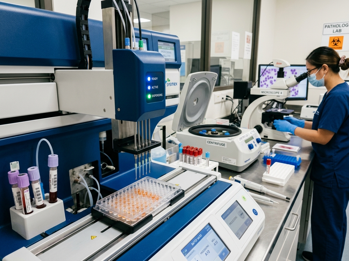 Automated Clinical Pathology Lab